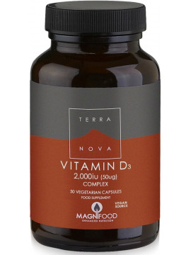 TERRANOVA-Vitamin-D3-2000iu-Complex-50-caps